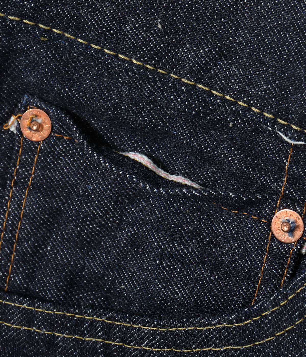 Lot No. SC42025 / 13oz. DENIM WAIST OVERALLS 2025 MODEL (WIDE LEG)