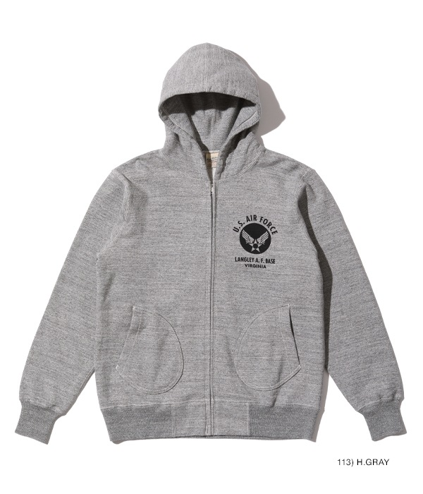 Lot No. BR65599 / FULL ZIP SWEAT PARKA U.S. AIR FORCE