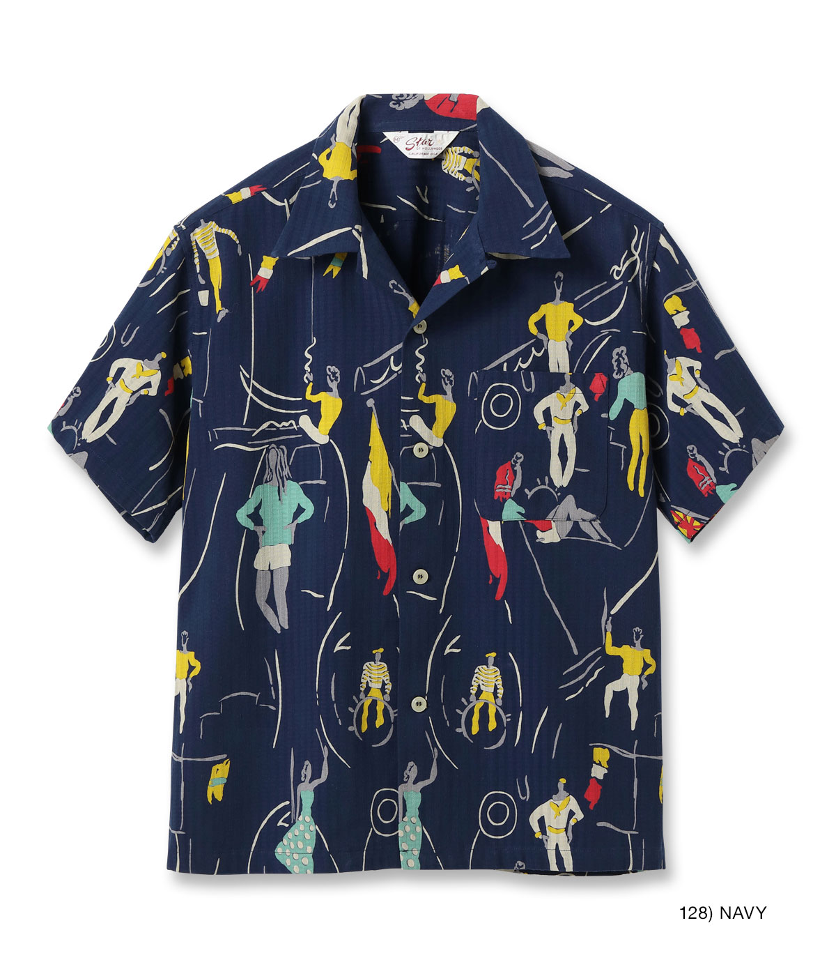 Lot No. SH39319 / DOBBY COTTON OPEN SHIRT “SEA CRUISE