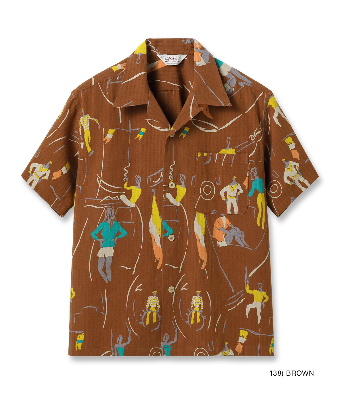 Lot No. SH39319 / DOBBY COTTON OPEN SHIRT SEA CRUISE