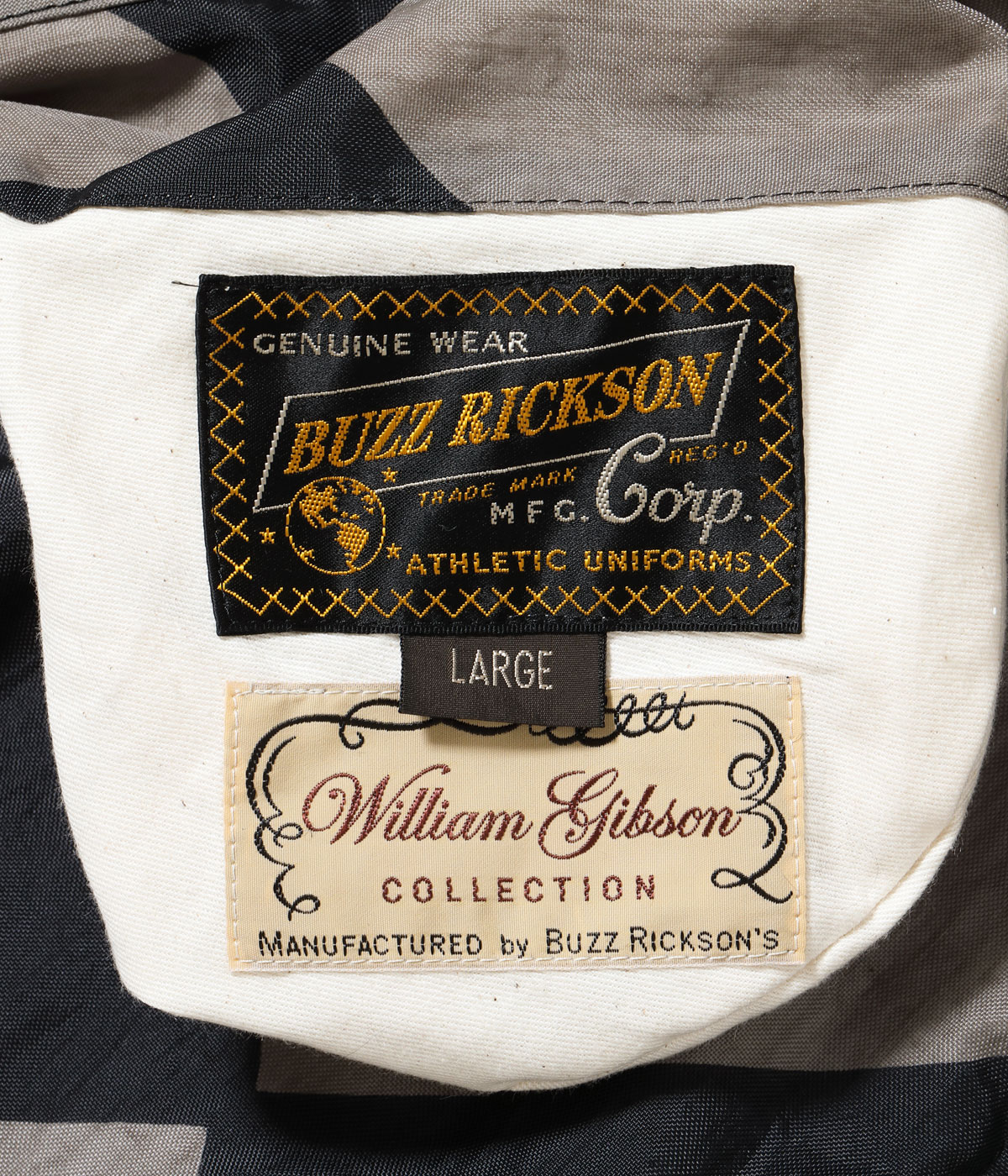 2025ǯ1028 / Lot No. BR15811 / WILLIAM GIBSON COLLECTION BLACK LINE CREWMAN VEST (MOD.) REVERSIBLE