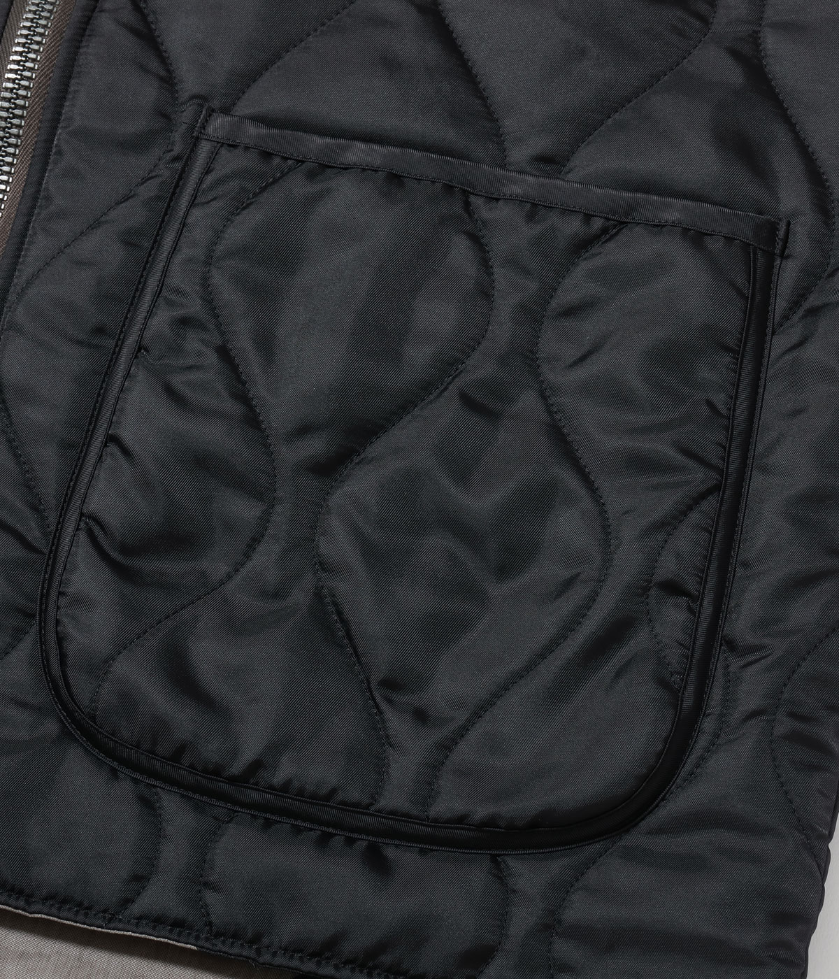 2025ǯ1028 / Lot No. BR15811 / WILLIAM GIBSON COLLECTION BLACK LINE CREWMAN VEST (MOD.) REVERSIBLE