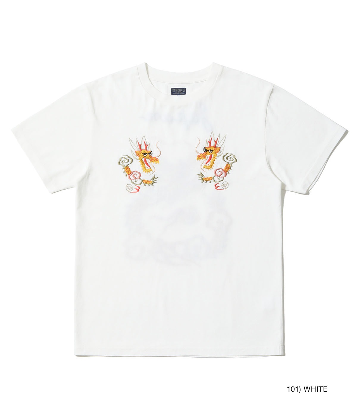 Lot No. TT79744 / SUKA T-SHIRT EMBROIDERED ��DRAGON��