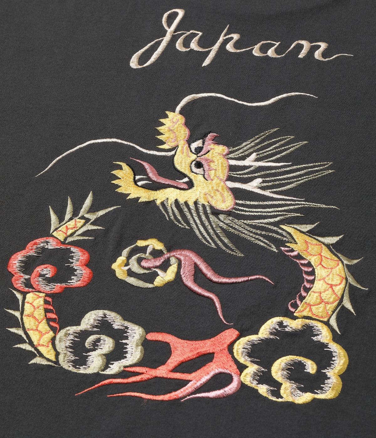 Lot No. TT79744 / SUKA T-SHIRT EMBROIDERED ��DRAGON��