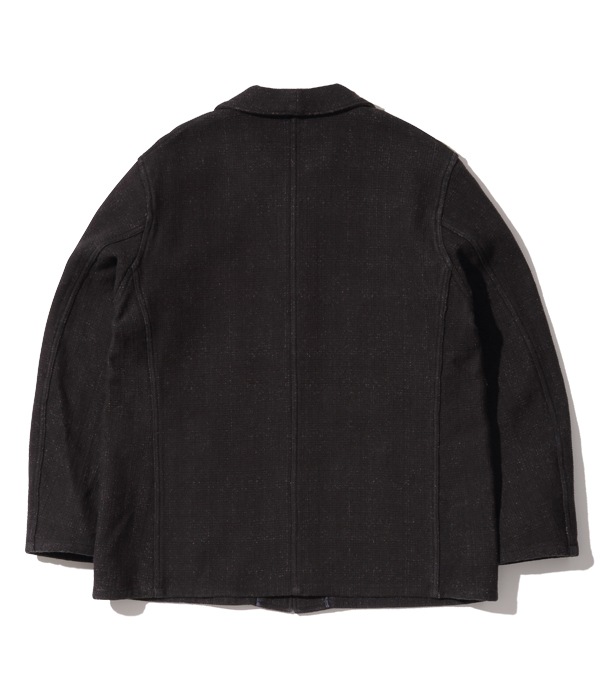 Lot No. SC14999 / FICTION ROMANCE 16oz. COTTON DOUBLE FACE CHECK COAT