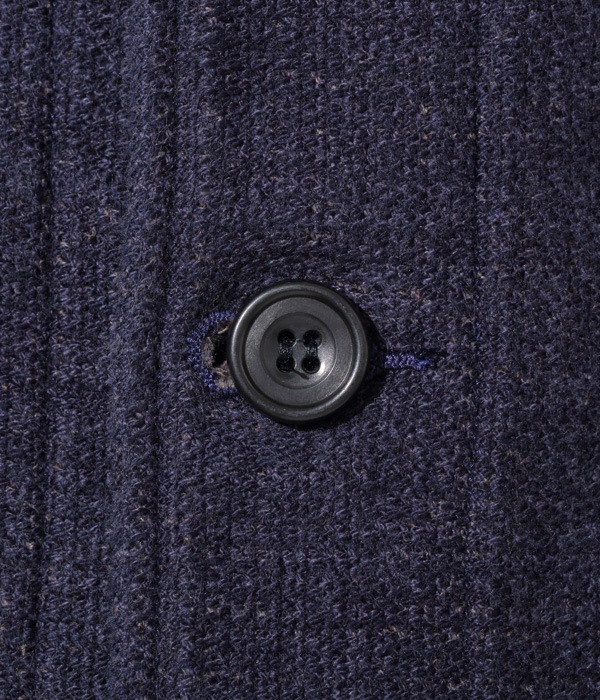 Lot No. SC14999 / FICTION ROMANCE 16oz. COTTON DOUBLE FACE CHECK COAT