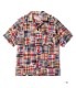 Lot No. SC39300 / MADRAS CHECK PATCHWORK OPEN SHIRT