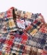 Lot No. SC39300 / MADRAS CHECK PATCHWORK OPEN SHIRT