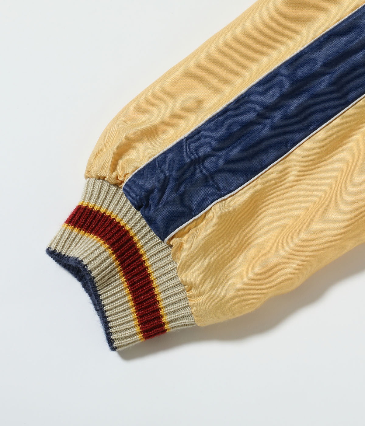 Lot No. TT15710-145 / Early 1950s Style Acetate Souvenir Jacket ��TIGER HEAD�� �� ��JAPAN MAP�� (AGING MODEL)