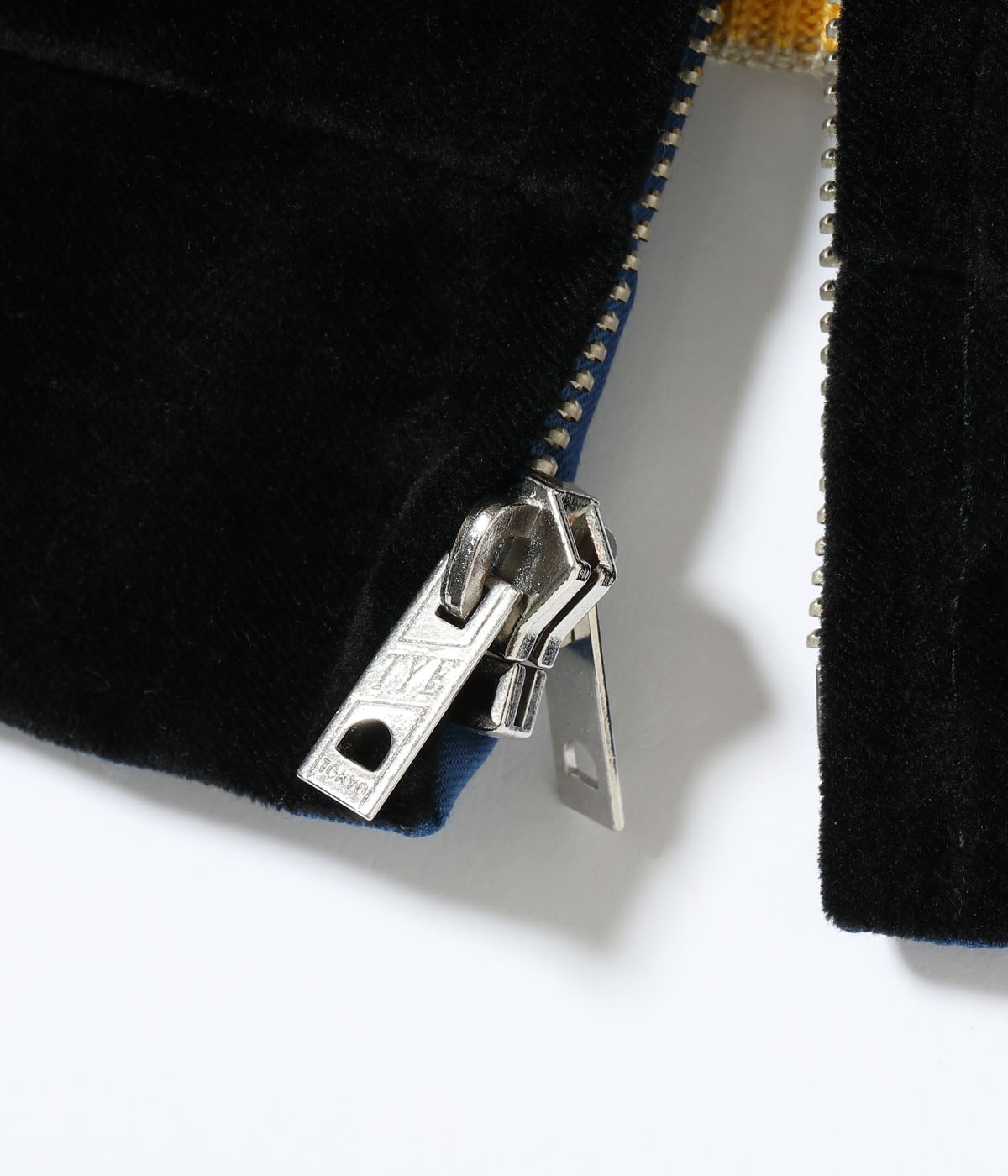 2026ǯ1��2������ / Lot No. TT15840-119 / Mid 1950s Style Velveteen Souvenir Jacket ��GOLD DRAGON & GOLD TIGER�� �� ��JAPAN MAP��