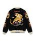 2026ǯ1��2������ / Lot No. TT15840-119 / Mid 1950s Style Velveteen Souvenir Jacket ��GOLD DRAGON & GOLD TIGER�� �� ��JAPAN MAP��
