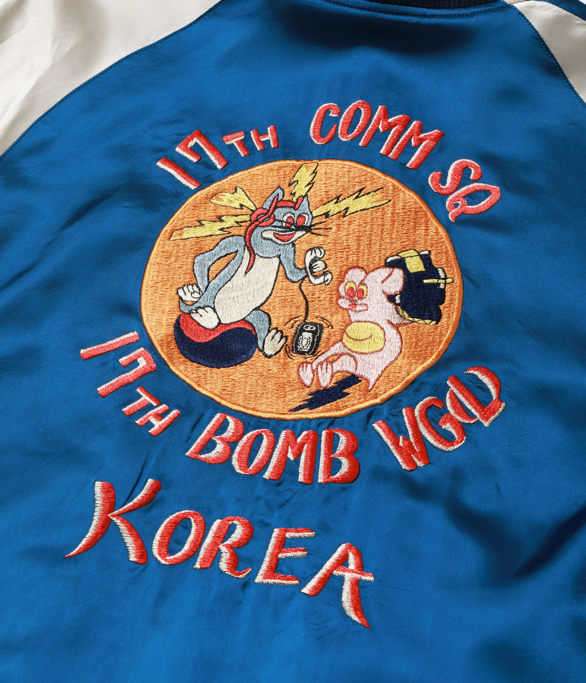 2026ǯ10��9������ / Lot No. BR16009-119 / Early 1950s Style Acetate Souvenir Jacket ��KOSHO & CO.�� �� ��BUZZ RICKSON��S�� Special Edition ��17TH COMM SQ & 17TH BOMB WG(L)��