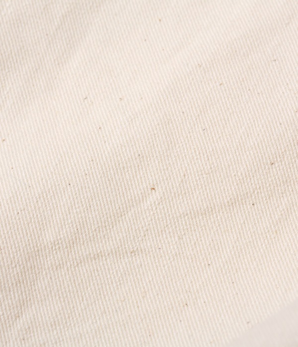 Lot No. HD42209 / HEADLIGHT 9oz. WHITE BOAT SAIL DRILL DUNGAREES