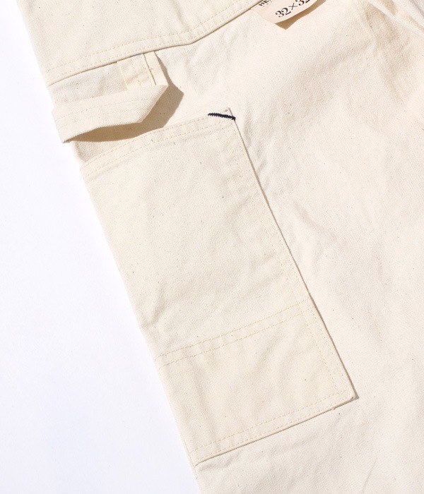 Lot No. HD42209 / HEADLIGHT 9oz. WHITE BOAT SAIL DRILL DUNGAREES