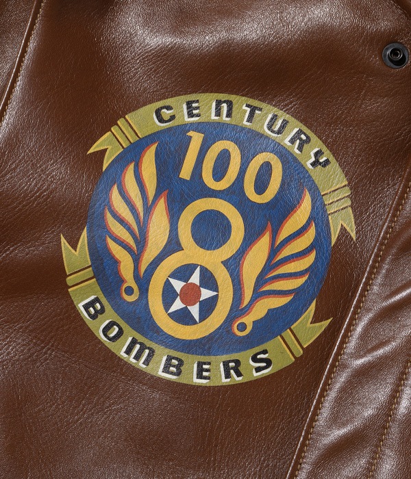 Lot No. BR80639 / Type A-2 BUZZ RICKSON'S 30th ANNIVERSARY MODEL UNITED SHEEP LINED CLOTHING CO. Heaven Sent BACK PAINT