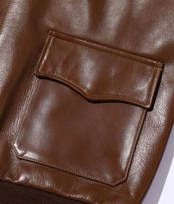 Lot No. BR80639 / Type A-2 BUZZ RICKSON'S 30th ANNIVERSARY MODEL UNITED SHEEP LINED CLOTHING CO. Heaven Sent BACK PAINT