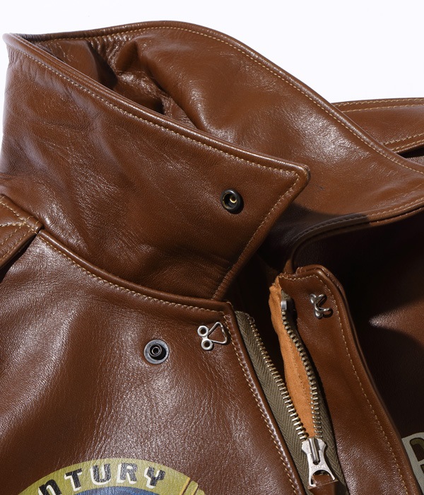 Lot No. BR80639 / Type A-2 BUZZ RICKSON'S 30th ANNIVERSARY MODEL UNITED SHEEP LINED CLOTHING CO. Heaven Sent BACK PAINT