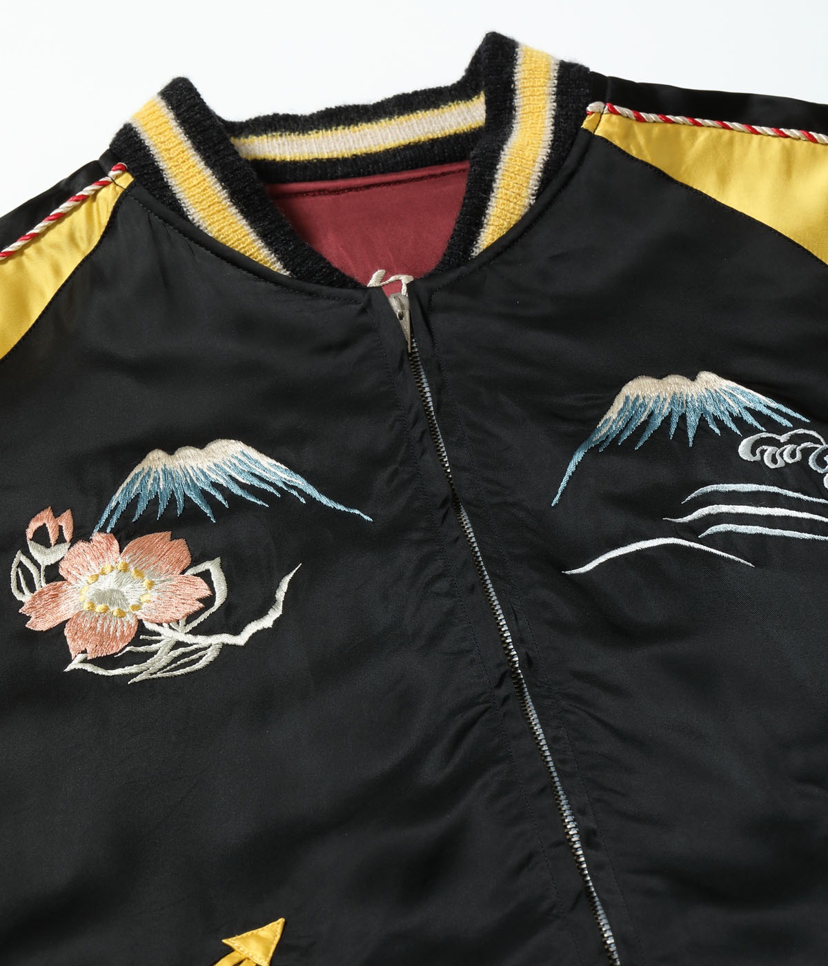 Lot No. TT15713-119 / Early 1950s Style Acetate Souvenir Jacket ��KOSHO & CO.�� Special Edition ��PIT VIPER�� �� ��EAGLE & SNAKE��