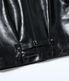 2025ǯ1030 / Lot No. BR80665 / WILLIAM GIBSON COLLECTION BLACK LEATHER BLOUSE