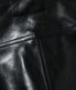 2025ǯ1030 / Lot No. BR80665 / WILLIAM GIBSON COLLECTION BLACK LEATHER BLOUSE