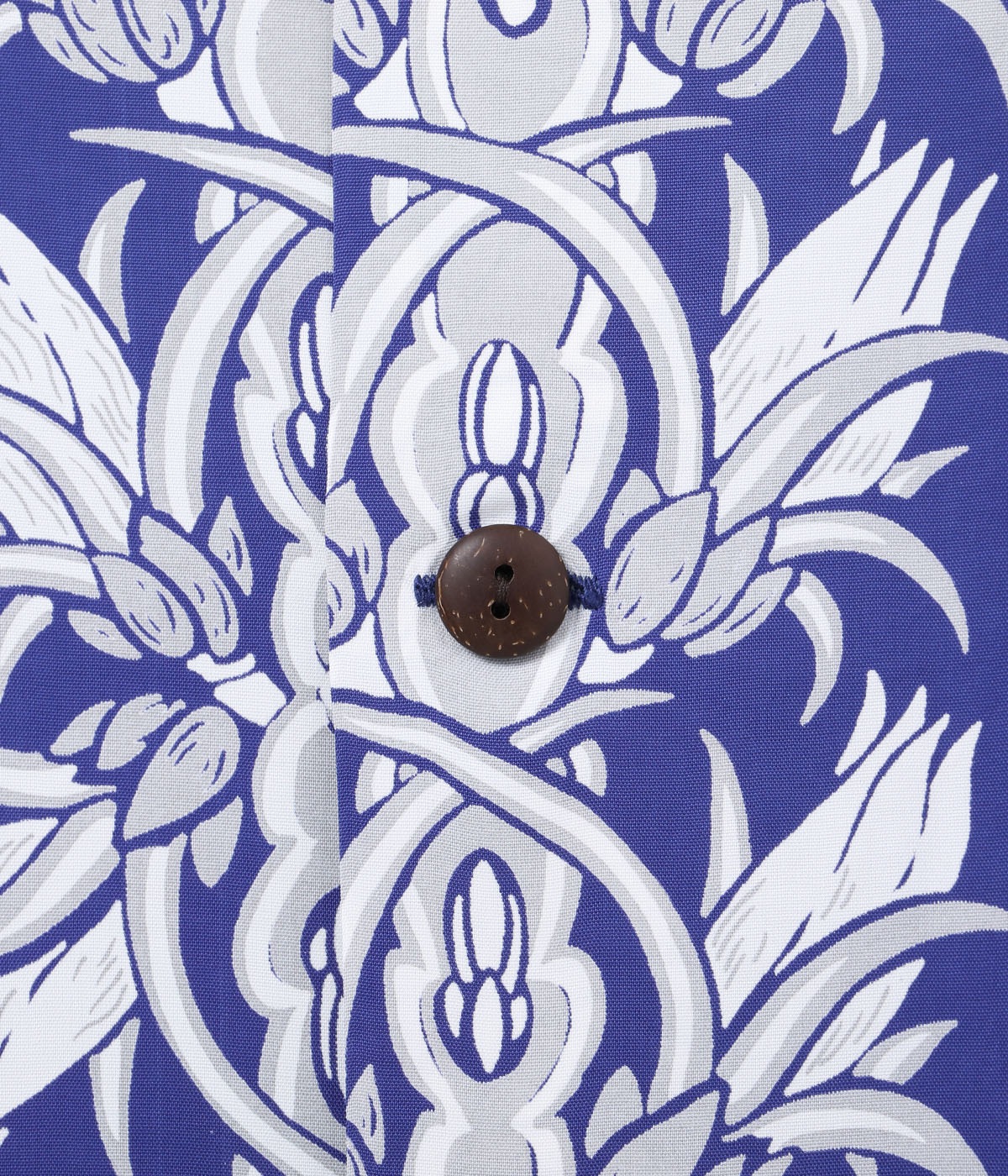 Lot No. SS39612 / RAYON HAWAIIAN SHIRT ��NIGHT BLOOMING CEREUS BORDER��