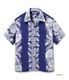 Lot No. SS39612 / RAYON HAWAIIAN SHIRT ��NIGHT BLOOMING CEREUS BORDER��