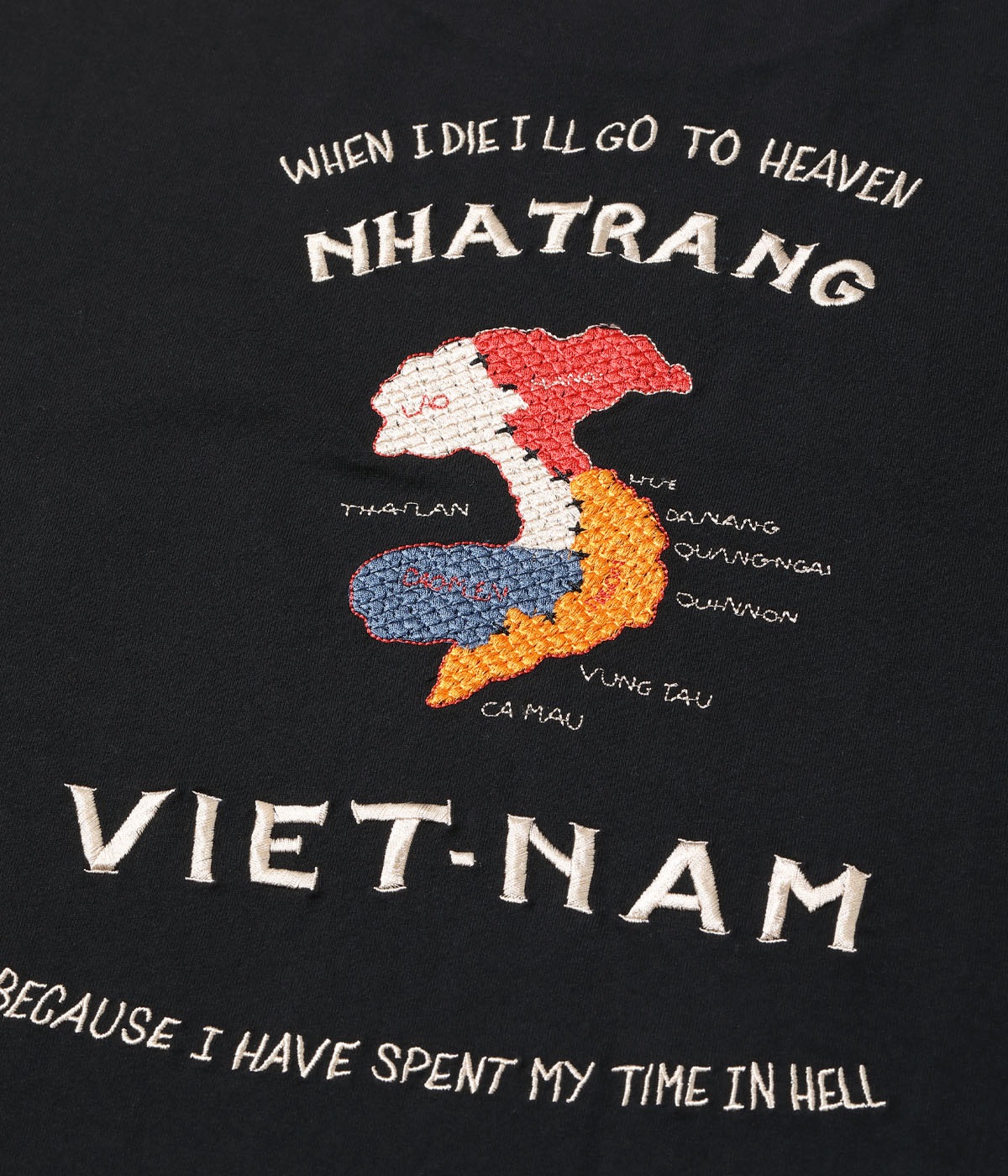 Lot No. TT79745 / SUKA T-SHIRT EMBROIDERED ��VIET-NAM��