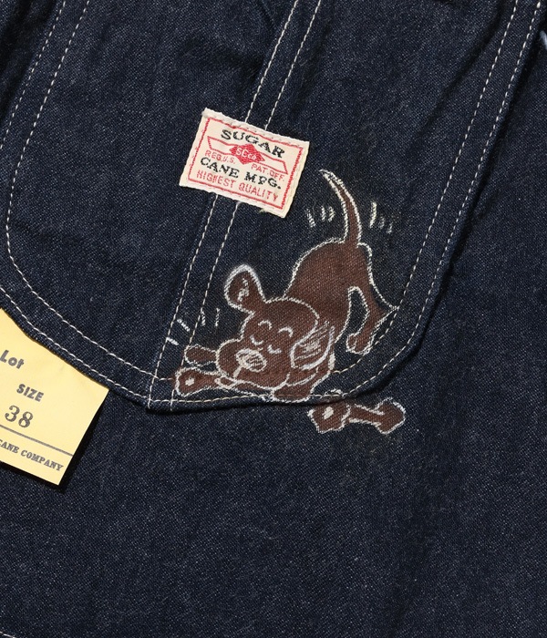 Lot No. SC15449 / 11oz. BLUE DENIM 1920's CARTOON WORK COAT