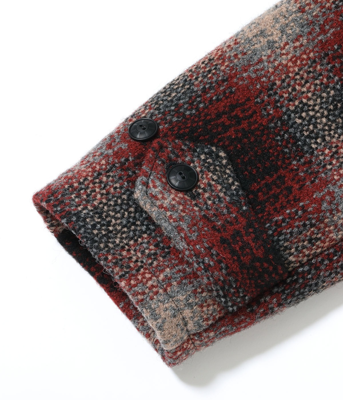 Lot No. SC15833 / FICTION ROMANCE 24.75oz. WOOL PLAID SPORTS JACKET