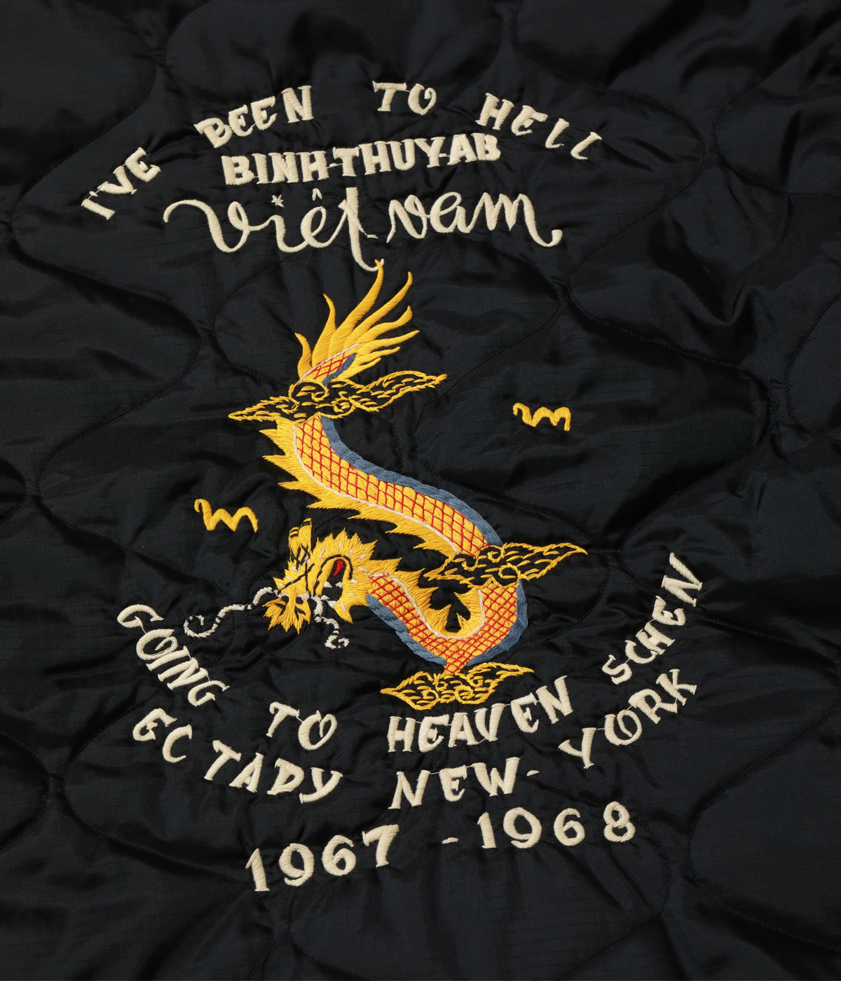 Lot No. TT15978 / Late 1960s Style Vietnam Liner Jacket ��VIET-NAM DRAGON��