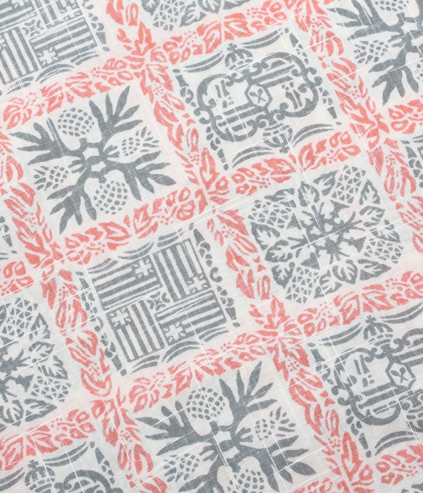 Lot No. SS38686 / COTTON LINEN SLUBYARN OPEN SHIRTS ��ROYAL QUILT��