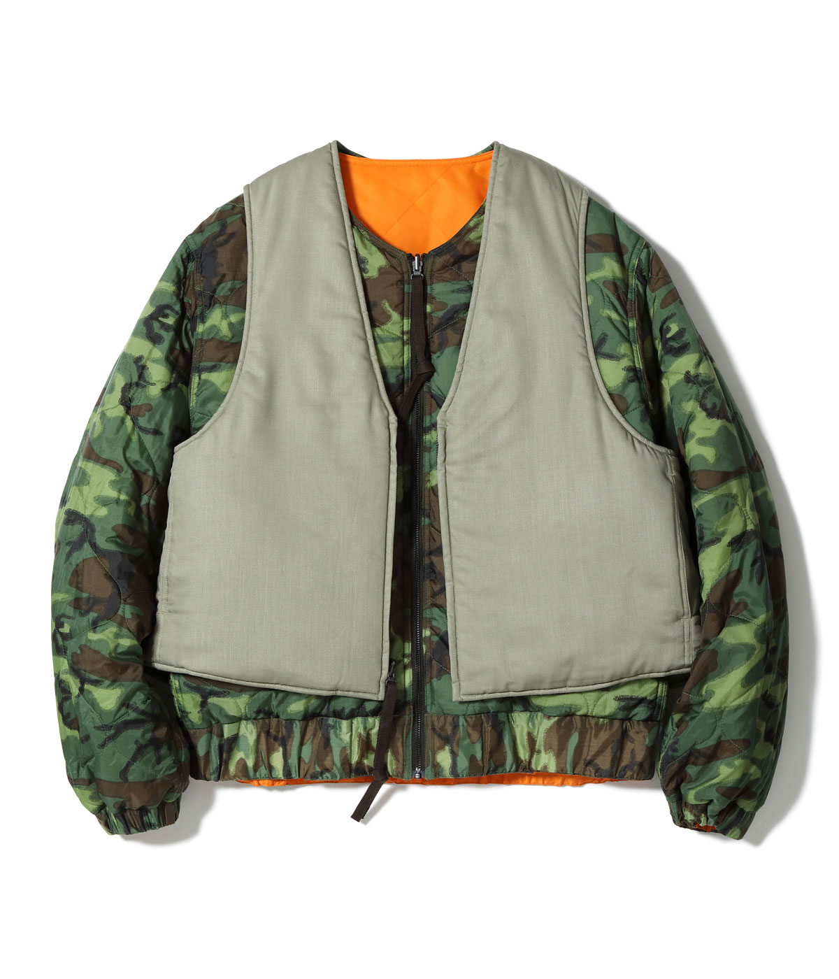 Lot No. MO15631 / MODUCT DOUBLE A-side REVERSIBLE VEST