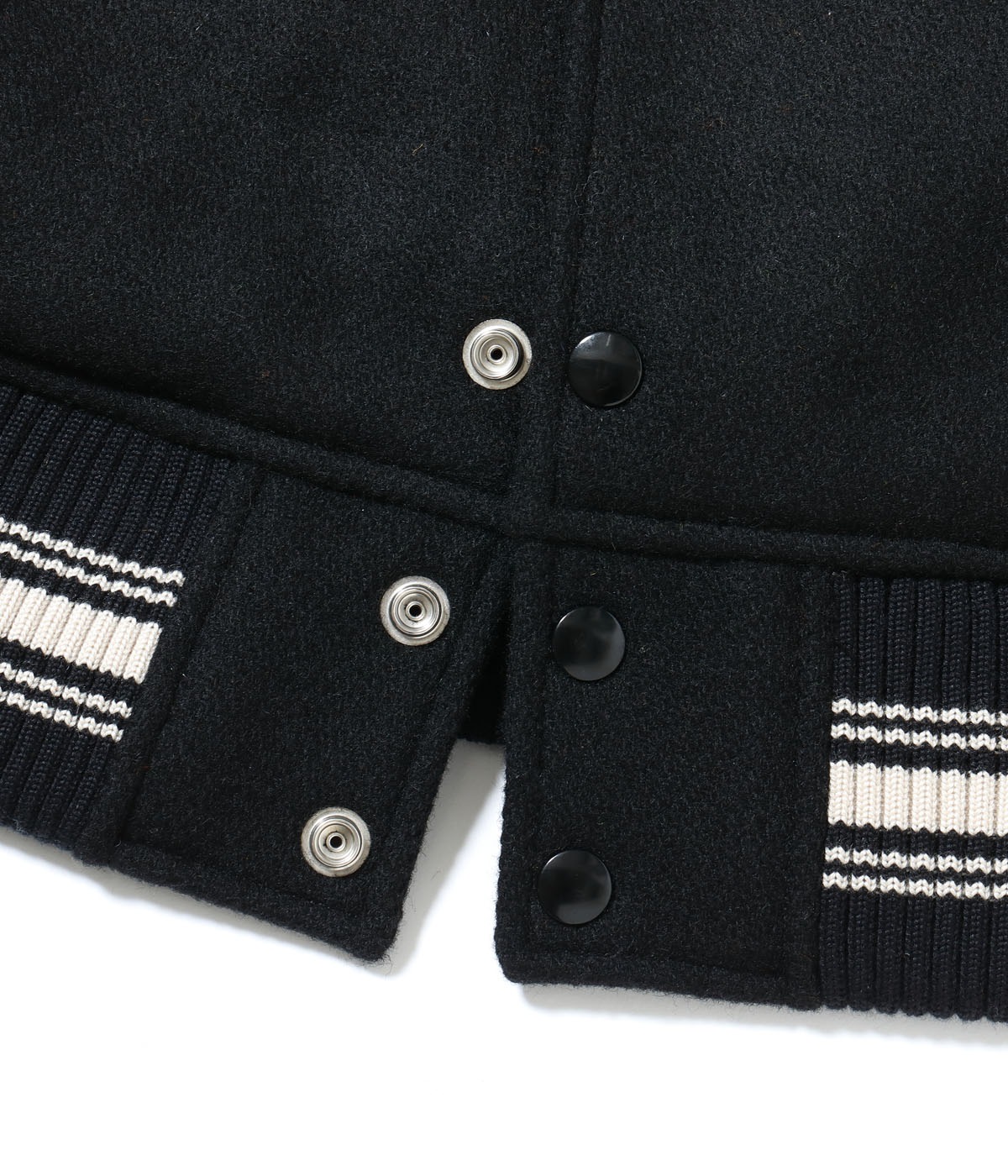 Lot No. WV15807 / 30oz. WOOL MELTON AWARD JACKET ��SOLID��