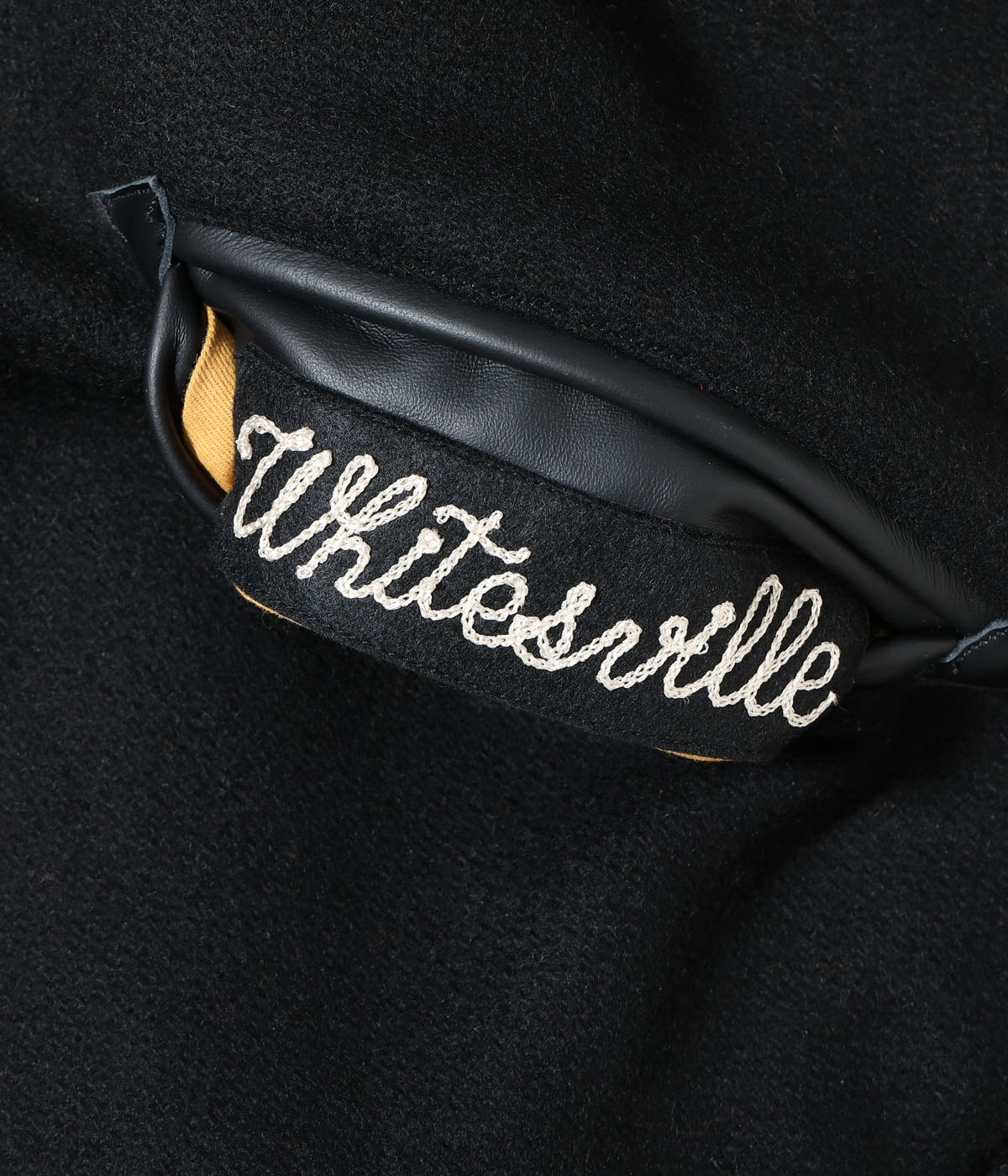 Lot No. WV15807 / 30oz. WOOL MELTON AWARD JACKET ��SOLID��