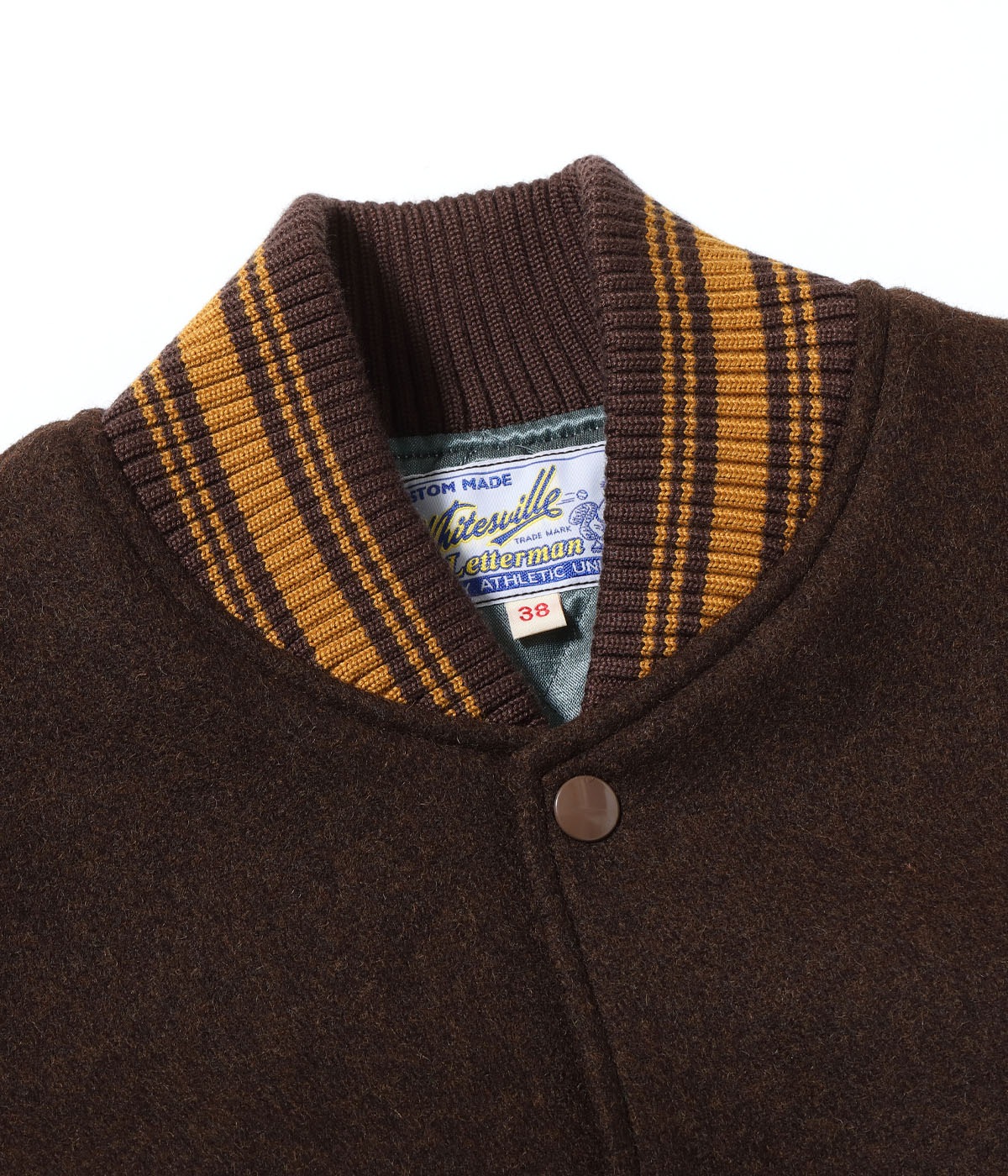 Lot No. WV15807 / 30oz. WOOL MELTON AWARD JACKET ��SOLID��