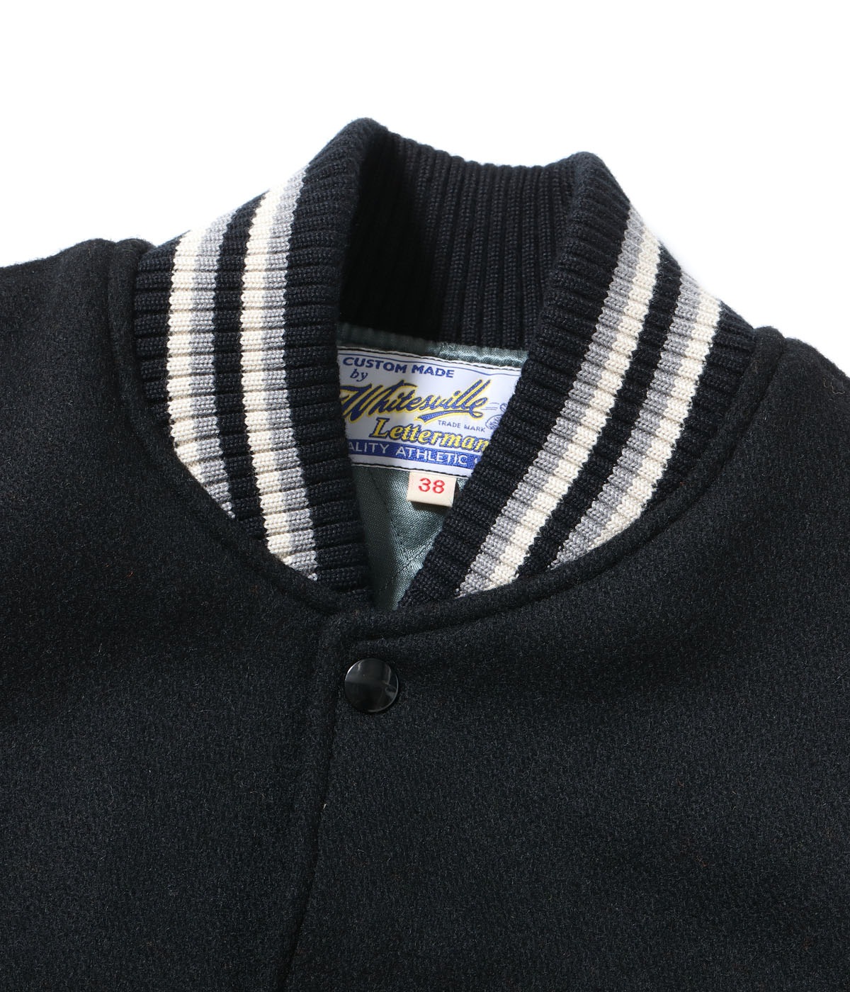 Lot No. WV15807 / 30oz. WOOL MELTON AWARD JACKET ��SOLID��