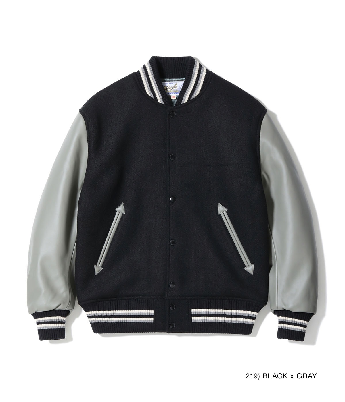 Lot No. WV15807 / 30oz. WOOL MELTON AWARD JACKET ��SOLID��