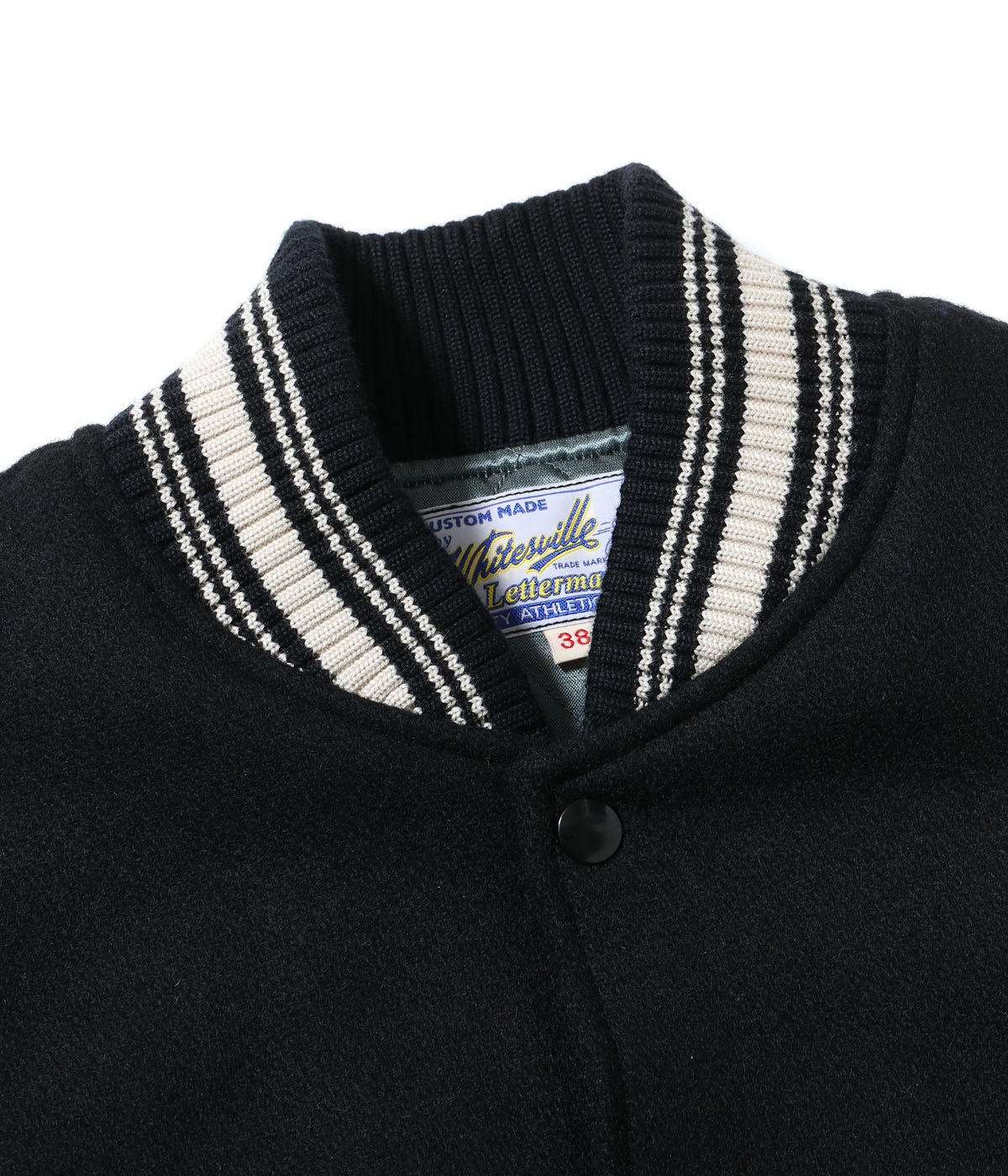 Lot No. WV15807 / 30oz. WOOL MELTON AWARD JACKET ��SOLID��