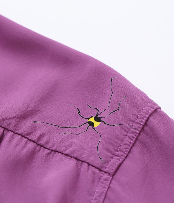 Lot No. SH38873 / HIGH DENSITY RAYON OPEN SHIRT TARANTULA