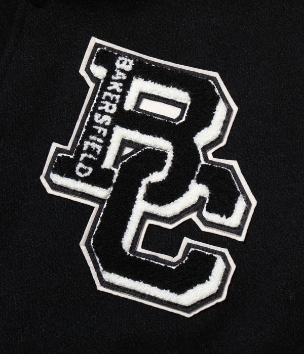 Lot No. WV15167-119 / 30oz. WOOL MELTON AWARD JACKET ��CLASSIC�� (BLACK)