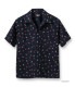 Lot No. SS38406 / COTTON TWILL REGULAR COLLAR SHIRT ��HULA & PALM TREE��