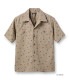 Lot No. SS38406 / COTTON TWILL REGULAR COLLAR SHIRT ��HULA & PALM TREE��