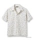 Lot No. SS38406 / COTTON TWILL REGULAR COLLAR SHIRT ��HULA & PALM TREE��