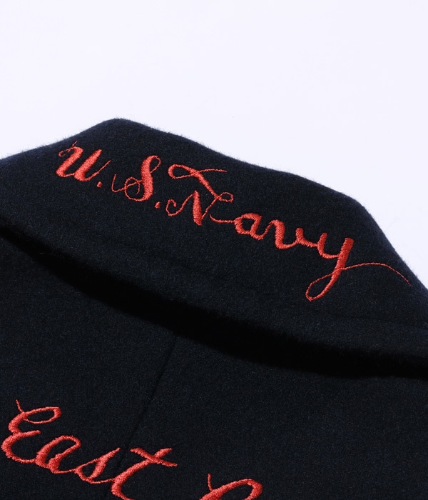 Lot No. BR15350 / SUKA PEA COAT BUZZ RICKSON'S 30th ANNIVERSARY MODEL USS LEXINTON CVA-16 SUKA EMBROIDERY