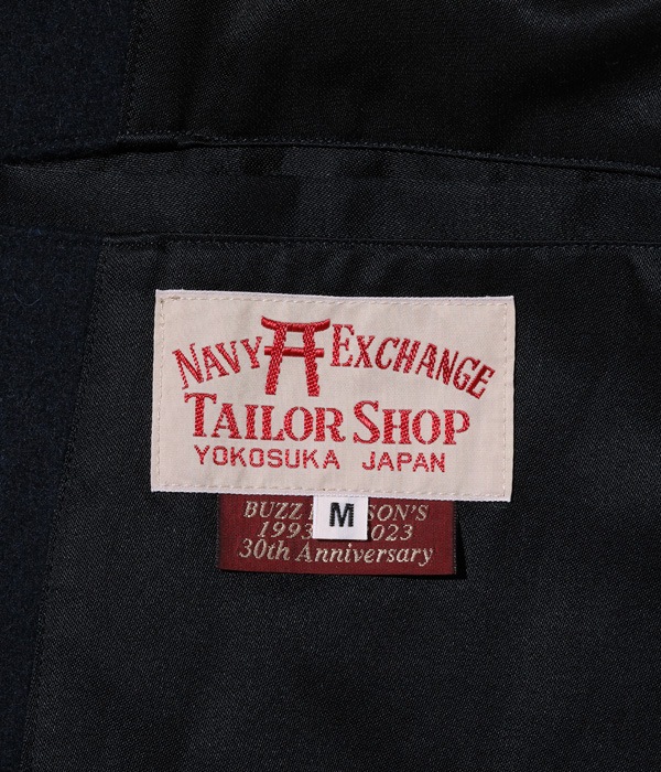 Lot No. BR15350 / SUKA PEA COAT BUZZ RICKSON'S 30th ANNIVERSARY MODEL USS LEXINTON CVA-16 SUKA EMBROIDERY