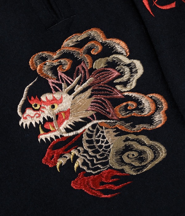 Lot No. BR15350 / SUKA PEA COAT BUZZ RICKSON'S 30th ANNIVERSARY MODEL USS LEXINTON CVA-16 SUKA EMBROIDERY