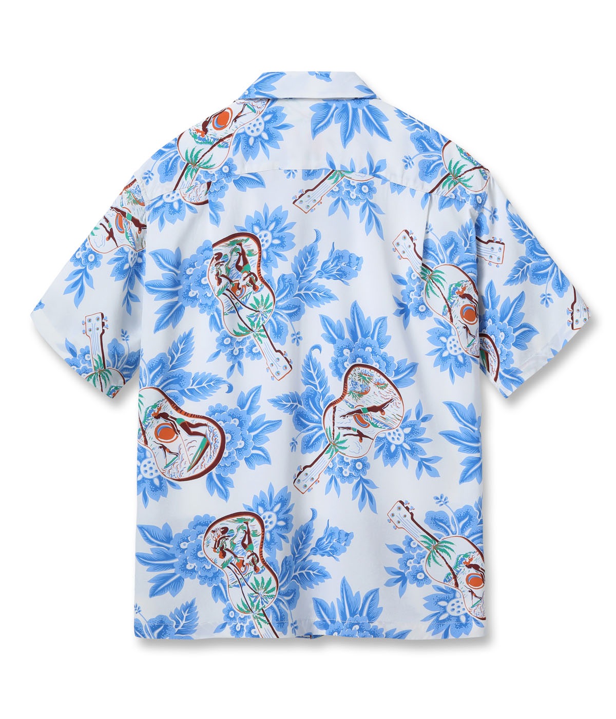 Lot No. SS39613 / RAYON HAWAIIAN SHIRT ��UKULELE MELODY��