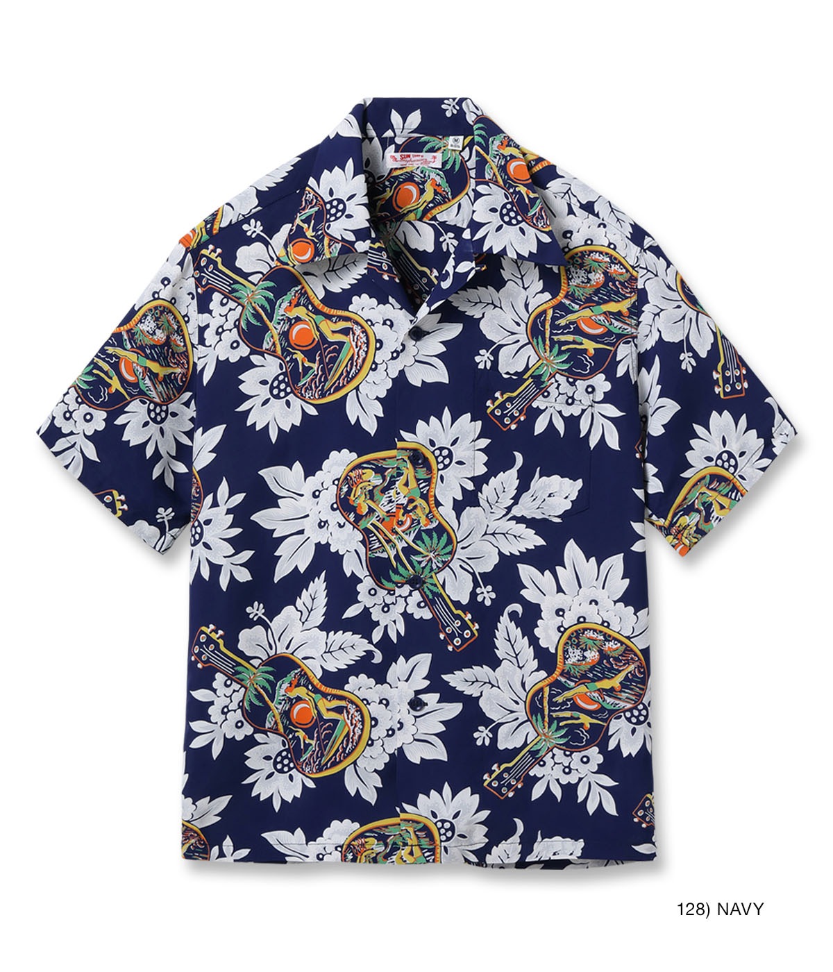Lot No. SS39613 / RAYON HAWAIIAN SHIRT ��UKULELE MELODY��