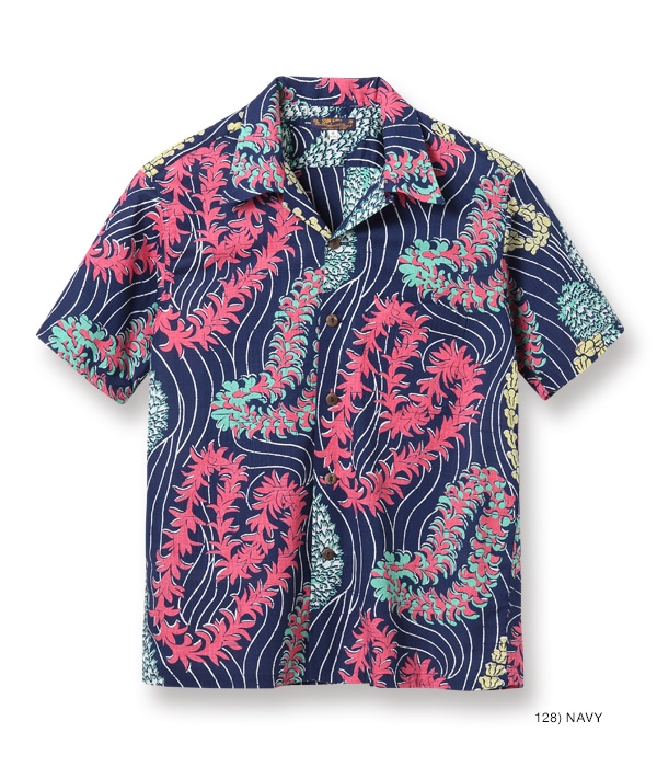 Lot No. SS38688 / COTTON LINEN SLUBYARN OPEN SHIRTS ��LEI HAWAIIAN STYLE��