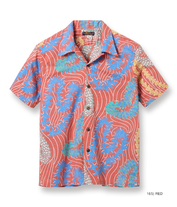 Lot No. SS38688 / COTTON LINEN SLUBYARN OPEN SHIRTS ��LEI HAWAIIAN STYLE��